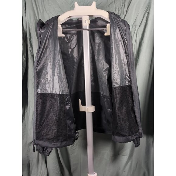 Columbia Men’s Center Ridge Windbreaker Hooded Jacket Gray/Black Medium  XM0287 - Picture 11 of 14